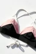 Дамски бански JUP LPP 4398G-99X-1-42 5-60, Горна част, Бял/розов/черен, Черен, 42 EU_1
