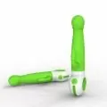 Мултифункционален LED вибратор O-ZONE SPOODY 401170 10-345, 7 скорости, 18см, Зелен _1