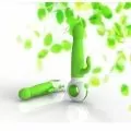 Мултифункционален LED вибратор O-ZONE SPOODY 401170 10-345, 7 скорости, 18см, Зелен _2