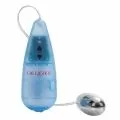 Мини масажор JUP Calexotics 0028792 10-347, Вибриращ куршум, Контролер, 5 функции, 5,75 x 2,5 cm, Син_1