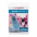 Мини масажор JUP Calexotics 0028792 10-347, Вибриращ куршум, Контролер, 5 функции, 5,75 x 2,5 cm, Син_3