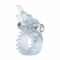 Пенис пръстен Calexotics Wireless Butterfly Ring 041029 10-237, Със стимулатор пеперуда, 3 скорости, 8 x 5 см, Бял_0