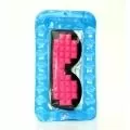 Маска за очи PicoBong 277076 10-244, Гладък неопрен, Закопчаване с велкро, One Size, Розов_1