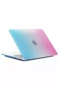 Прозрачен твърд калъф Apple  за Air & Pro MacBook (2008-2018) 16292387 90-3,Hardshell, 15", Пластмаса, Rainbow_1