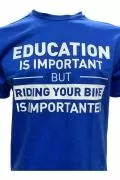 Мъжка тениска Gildan 16747031 10-187, Обло деколте, Къс ръкав, Riding Your Bike, 100% Памук, Син, L_2