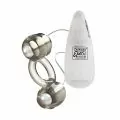 Пенис пръстен с два вибриращи куршума California Exotic 076120 10-253, Spice It Up Double Action Couple Ring 3, 8 см, Сив_0