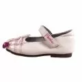 Детски обувки Barbie 112342, 25-32, Полуотворени, Лачени, Кожена стелка, Бежов_1