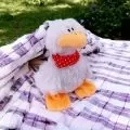 Плюшена играчка Chippo 21-133-35-0 1-103, Пате пее една песен на български, 30 см, Бял 1