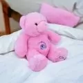Плюшена играчка Keel Toys 21-133-33 1-103, Air, Пухкаво и меко мече, 24 см, Розов_0