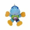 Дрънкаща бебешка играчка Playgro 21-66-97 1-105, Плюшена костенурка с масажори за венци и зъби, 20 см, Многоцветен_1