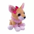 Плюшена играчка Chippo  21-99-104 1-107, Кученце, Големи блестящи очи, 21 см, Бежов_1