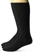 Мъжки чорапи Buttoned Down 0787656-AZ14495, 3 Pack, Черен/Антрацит, 46-50 EU_0