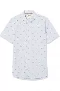 Мъжка риза Find Goodthreads 0850923-A14783, Slim-Fit, Къс ръкав, С джобче, Памук, Светлосин, S_2