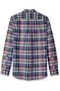 Мъжка риза Find Goodthreads AZ13780-0841211, Slim Fit, Памучна, Кариран - Син/Червен, M_1