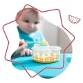 Кутии за храна Badabulle 7099662 20-23, Плътно затваряне, 2 х 300 ml,  0+ месеца, Многоцветен_3