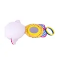 Дрънкаща бебешка играчка Chippo 222-342 1-115, Агънце, Цветни рингове и шарки, Огледалце, 18 х 18 см, Многоцветен_2