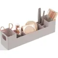 Многофункционална органайзер mDesign 3025836 1-82, отделения, За баня, кухня, 30.5 x7.6 x 7.6см, Сив_5