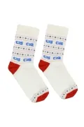 Комплект детски чорапи Chippo 233443-4 10-494, 4 чифта, Памук, 20-21, Бял_1