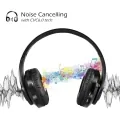 Безжични слушалки Sendowtek B39 2512172 8865-58, Over-Ear, Сгъваеми, Bluetooth 5.0, CVC6.0, Handsfree с микрофон Hi-Fi Stereo, Micro SD/TF/FM,  С RGB осветление, Черен_4
