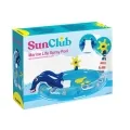 Детски басейн с пързалка Sun Club Marine Life Spray Pool 8697224 DC, Морски живот с пръскане, 203x152x64 см, 163 л, 2+, Син_2