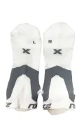 Мъжки спортни чорапи за бягане 2XU Racing Vectr Sock 0475118 10-497, Дишащи, 41-44, Бял_1
