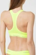 Дамски спортен сутиен Calvin Klein F1659 10-506, Еластичен, Жълт_2