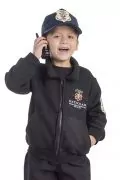 Детски карнавален костюм Dress Up America Hatzolah EMT 918813 1-35/39, Черен, 114-126 см 8-10 год_2