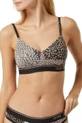 Дамски сутиен Calvin Klein CK One F6039 3317662 10-512, Мек микрофибър, Подплънки, М, Черен/Розов_0