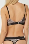 Дамски сутиен Calvin Klein CK One F6039 3317662 10-512, Мек микрофибър, Подплънки, М, Черен/Розов_5