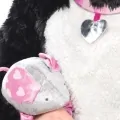 Бебешки костюм Amscan Itty Bitty Kitty *1492557 1-40, 12 - 18 месеца, От плюш, Черен/Бял_2
