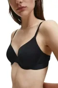 Сутиен Calvin Klein Tonal Logo F5048-BK-70C 31-17, Регулируеми презрамки, Еластична лента с лого, 70C, Черен_0