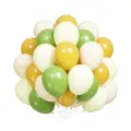 Комплект балони Chippo 3871849 1-39, 100 броя, 30см, Зелен, жълт, бежов, Латекс, Многоцветен_0