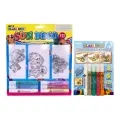 Комплект креативна игра Chippo Sun Cathers -Слънце-уловители и Glass deco 502233-500185, Вълшебни боички, Направи отлепящи се лепенки и Слънцеуловител, 6 слънце-уловители, 11 броички_0