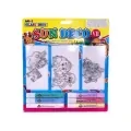 Комплект креативна игра Chippo Sun Cathers -Слънце-уловители и Glass deco 502233-500185, Вълшебни боички, Направи отлепящи се лепенки и Слънцеуловител, 6 слънце-уловители, 11 броички_2
