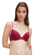 Сутиен Calvin Klein F2892-RD-75B 31-22, Подплатен, Push-Up ефект, 75B, Червен 1