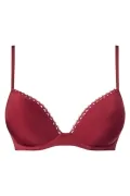Сутиен Calvin Klein F2892-RD-75B 31-22, Подплатен, Push-Up ефект, 75B, Червен_3