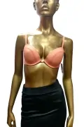 Сутиен Calvin Klein F5145-CO-80B 31-22, Подплатен, Push-Up ефект, 80B, Корал 1