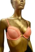 Сутиен Calvin Klein F5145-CO-80B 31-22, Подплатен, Push-Up ефект, 80B, Корал_1