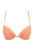Сутиен Calvin Klein F5145-CO-80B 31-22, Подплатен, Push-Up ефект, 80B, Корал_5
