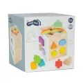 Куб за сортиране Small Foot 2117779 1-141, 13 части, Геометрични фигури, Дърво, 12М+, 15 x 15 cm, Многоцветен_1