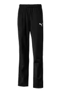 Детски спортни панталони Puma 5821982 10-45, Лого, Ластик с пристягане, 140 см, Черен_0