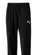 Детски спортни панталони Puma 5821982 10-45, Лого, Ластик с пристягане, 140 см, Черен_1