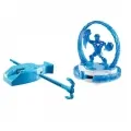 Фигурка Max Steel Turbo Battlers 13880-4 1-153, Въртящи се бойци с ускорител, Син_0