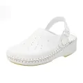 Дамски санитарни обувки Scholl Clog B/S ADAPTA 3278888 20-35, Естествена кожа, Ръчен шев, 40 EU, Бял_1
