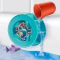 Бебешка играчка за баня Playmobil 1.2.3 Aqua 9706362 1-31, Водно колело с бебе акула, 6 части, 1.5+, 24.8 х 18.7 х 9.2 см, Син_3