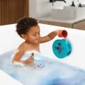 Бебешка играчка за баня Playmobil 1.2.3 Aqua 9706362 1-31, Водно колело с бебе акула, 6 части, 1.5+, 24.8 х 18.7 х 9.2 см, Син_5