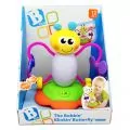 Бебешка музикална играчка Blue Box Светеща Пеперуда 039597_0