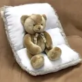 Плюшена играчка Russ Berrie Св Валентин Мече с балон I Love You, 34148+2099410 91-5, 46 см, Кафяв_1