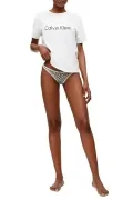 Дамски прашки Calvin Klein D3445-PRNT-L 90-12, Животински принт, Дантела, L, Слонова кост/Зелен_3