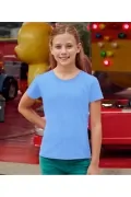 Комплект тениски за момиче Fruit of the Loom 25029-3P, З броя, Обло деколте_6